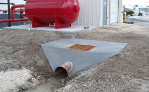 Culvert at new commercial location